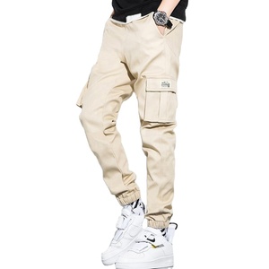 ¡Novedad de 2024! Pantalones Cargo para hombre de colores personalizados al por mayor, pantalones Cargo de algodón con bolsillos grandes para hombre, pantalones cargo transpirables de secado rápido - Product Image 1