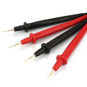 범용 테스트 펜 멀티 미터 클램프 펜 실리콘 특수 팁 와이어 클립 어댑터 메가 옴 미터 조합 라인 - Product Image 3