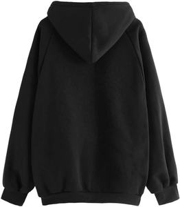 2024 personalizable logotipo impreso Sudadera con capucha streetwear hombres ajuste suelto 100% algodón grueso suéter hombres - Product Image 6