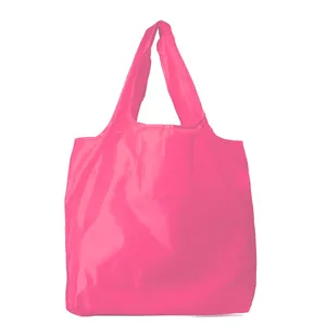 Borsa Shopper Pieghevole in RPET Ecologica, Borsa Promozionale Eco-Consapevole per Gadget - Product Image 3