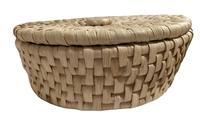 Panier à fleurs en rotin écologique de luxe tendance, fait main, en osier tressé, pour plantes et rangement, décoration maison, mariage, jardin