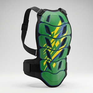 Motorcycle Spine <b>Protector</b> Vest Motocross <b>Back</b> Armor Protective Gear with Adjustable Straps - Product Image 3