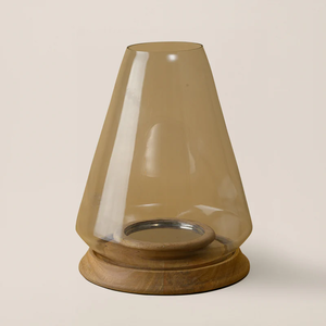 Portavelas de Madera Natural Ecológico para Decoración de Mesa, Ofrece un Estilo Ecológico y un Elegante Toque para el Hogar - Product Image 1