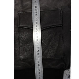 Veste en cuir pour homme pour motard, usée, de haute qualité, respirante, écologique, décontractée, personnalisable - Product Image 3