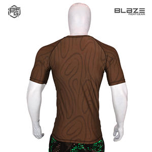 เสื้อออกกำลังกายแบบบีเจเจเจเจสำหรับผู้ใหญ่เสื้อออกกำลังกายแบบรัดกล้ามเนื้อผลิตจากผ้าสแปนเด็กซ์ - Product Image 3