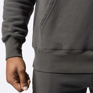 New Design <b>Men</b> Heavyweight Hoodie Vintage High Quality Custom Embroidered Logo Hoodies - Product Image 3