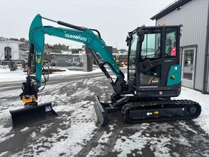 Excavatrice sur chenilles Sunward SWE35UF, mini-excavatrice de 3,5 tonnes, excavatrice hydraulique compacte à vendre - Product Image 5