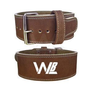 Nuevo Cinturón de Levantamiento de Pesas Unisex de Cuero Vacuno, Ajustable, Antideslizante, Resistente, Ecológico y de Alta Calidad - Product Image 1