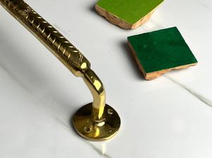 Nuevos tiradores de manija de gabinete de latón Vintage para el hogar, cocina, muebles de oficina, herrajes, puerta, cajón, armario, manija de gabinete 2023 - Product Image 3