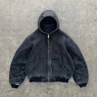 Sudaderas con Capucha Oversize de Felpa Bordada 100% Algodón de Alta Calidad con Lavado Ácido, Bolsillos, Estilo Urbano de Invierno, Peso Pesado, OEM