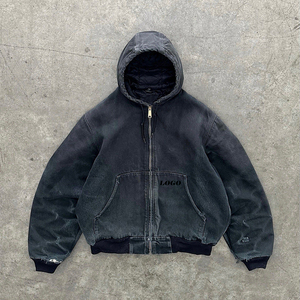 Sudaderas con Capucha de Alta Calidad 100% Lavadas al Ácido, Ropa Deportiva Urbana, Conjuntos Deportivos, Sudaderas con Capucha, Jeans, Sudaderas con Capucha Gruesas con Impresión OEM - Product Image 3