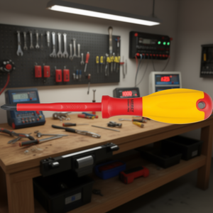 Destornillador de perfil cruzado (PH) con aislamiento protector de 1000 V de Hazet - Product Image 3