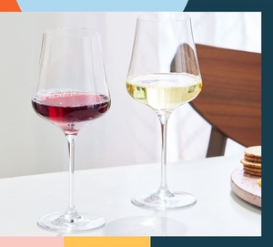 Verres à vin en gros populaire cristal verre à vin gobelet personnalisé rouge et blanc quantité de vin blanc personnalisé Europe - Product Image 3