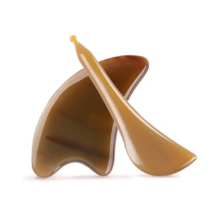Masajeador Facial de Cuerno de Búfalo, Tabla Gua Sha para Lifting Facial y Raspado - Product Image 5