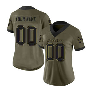 Polyester fait Football américain maille Jersey chemises séchage rapide entraînement compétition unisexe Football chemise pour les jeunes - Product Image 4