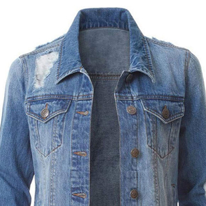 Veste en jean d'hiver pour femmes de haute qualité, réversible, écologique, taille et couleur personnalisables, style streetwear, nouvelle arrivée - Product Image 4