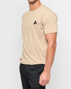 Camiseta de algodón 100% pesado de gran tamaño de lujo de alta demanda para hombres con logotipo personalizado y bordado pedidos a granel disponibles - Product Image 3