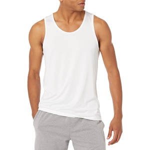 Débardeur sans manches pour homme en coton de qualité extrême, confortable et à séchage rapide, avec impression d'entraînement de gymnastique respirante, style estival - Product Image 4