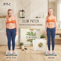 Patch minceur naturel ZILI SLP-001 hautement efficace avec tissu non tissé pour raffermir et tonifier