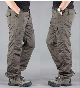 Meilleure vente Pantalon cargo formel pour homme taille moyenne en toile plusieurs poches confortable fabriqué au Bangladesh - Product Image 5