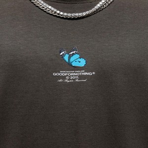 Camiseta de manga corta con hombros descubiertos, camisa de cuello redondo con hombros al descubierto, 100% - Product Image 2