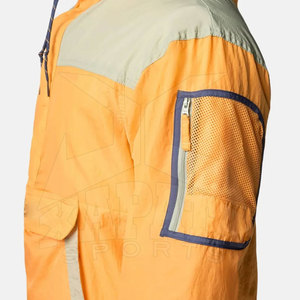 Veste coupe-vent à capuche de haute qualité, personnalisée, mode d'hiver, anorak, finition de traitement - Product Image 4