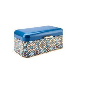 Caja de pan de Metal para decoración de granja, mesa de cocina Popular de acero inoxidable, con tapa, novedad - Product Image 6