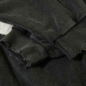 Nueva Sudadera con Capucha Ajustada y Estampado en Relieve, Diseño Personalizado OEM, Secado Rápido, Transpirable, Estilo Urbano para Invierno, Tinte Liso - Product Image 4