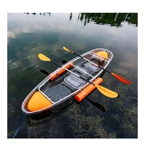 Kayak transparente de excelente calidad con fondo cristalino, tecnología de casco con vista panorámica y cubiertas protectoras - Product Image 5