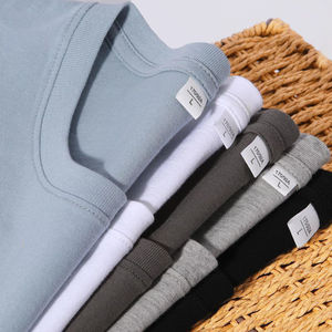 เสื้อยืดผ้าฝ้าย100% สำหรับทั้งชายและหญิงเสื้อยืดสำหรับผู้ชายไซส์ใหญ่พิเศษเสื้อยืดผ้าฝ้ายแบบสั่งตัดขายส่ง - Product Image 5