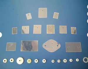 ไมกา13x18เม็ดความแข็งแรงสูงสำหรับเครื่องใช้ในบ้าน TO220พร้อมกาวไฟฟ้าแรงสูงส่งออกจากอินเดีย - Product Image 1