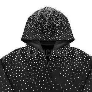 Fabricants OEM de survêtements tendance avec strass, survêtement uni avec strass, survêtement décontracté - Product Image 5