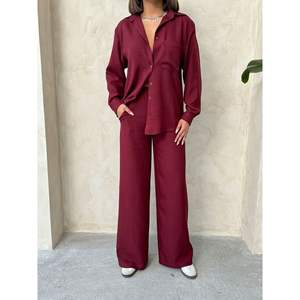 Pantalons en lin pour femmes, confortables et élégants - Product Image 2