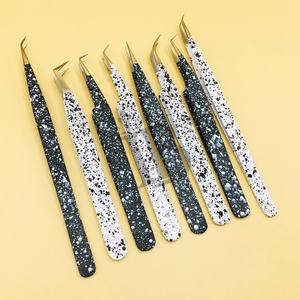 แหนบต่อขนตาแบบใหม่ แหนบแยกขนตา สแตนเลสสตีล  รับทำโลโก้  ขนตาแบบมิงค์ - Product Image 4