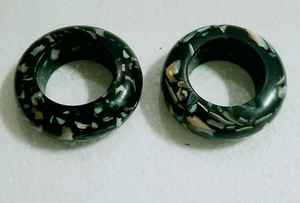 Anneaux de serviette en bois écologiques Capsicum Look, design le plus récent, qualité supérieure, taille et forme personnalisées, décoration pour mariage, fête, maison - Product Image 3