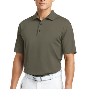 เสื้อโปโลผ้าฝ้ายถักแขนสั้นสำหรับผู้ชายสไตล์ลำลอง - Product Image 1