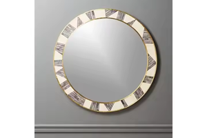 กรอบกระจกติดผนังแบบสั่งทำพิเศษ ตกแต่งด้วยงานฝีมือทันสมัย หรูหรา ประดับด้วยกระดูกฝังอย่างเป็นมิตรกับสิ่งแวดล้อม สำหรับโรงแรมและร้านอาหาร - Product Image 3