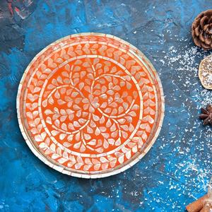 Mesa de centro con incrustaciones de perlas para madre, bandeja nórdica única de alta calidad para servir, regalo de Navidad, Ideas hechas a mano en Vietnam - Product Image 5