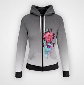 Nuevo 2025 Sudaderas con capucha con cremallera completa de peso pesado Vintage Adult Print Logo100 % Sudadera de algodón 100% Tela pura - Product Image 1