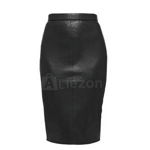 Comfort Fit femmes jupe mince conception simple femmes jupe mince en cuir pour les tenues de tous les jours - Product Image 1