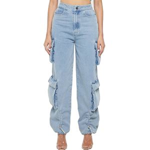 <b>Men's</b> Slim Fit Wholesale denim baggy Customized <b>Jean</b> girlfriend <b>Ripped</b> oversize <b>Jeans</b> Pant women Denim Pants Print Streetwear - Product Image 1