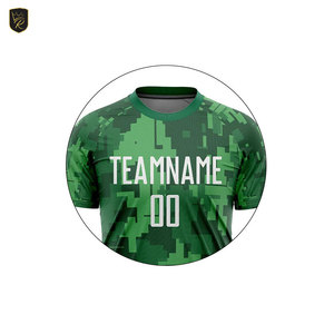 Tenue de football personnalisée par sublimation, ensemble de football à séchage rapide, vêtements d'entraînement respirants pour adultes, 100% polyester - Product Image 2