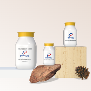 Low MOQ Sustainable Printing <b>PET</b> Plastic Cylinder Jar Vietnamese Brand for <b>Food</b> Cosmetics Seasonings Wholesale <b>Containers</b> - Product Image 6