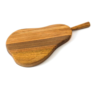 Gepersonaliseerde Acacia Hout Serveren Snijplank Vruchten Papaja Vormige Houten Snijplank Groothandelsprijs