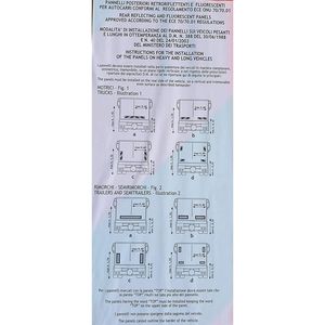 Kit d'éclairage extérieur automobile 2 pièces avec moteur RF 565X132X1,2 MM - Product Image 2