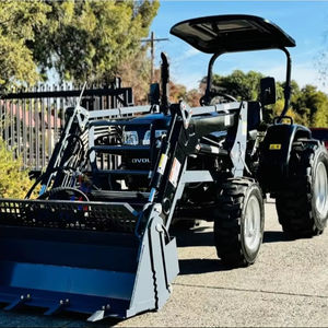 Para LOVOL New Condition 35HP 4WD Tractor de ruedas con CANOPY 4X4 Shuttle Shift 8 + 8 Dirección Potencia 75HP Motor 4WD Bomba Caja de cambios - Product Image 6