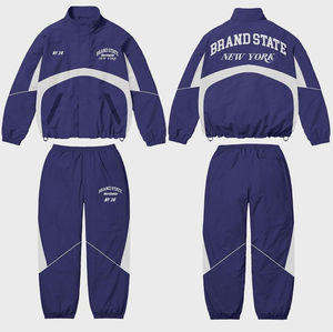 2025 conjunto cortavientos transpirable de alta calidad de ajuste Regular deportes casuales al aire libre-Senderismo correr deportes de invierno de talla grande personalizado - Product Image 3