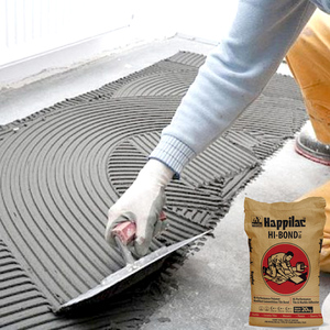 Adhésif pour carrelage, colle à base de ciment, polymère et ciment, résistant à l'eau, pour carrelage en céramique et porcelaine, utilisation au sol - Product Image 2