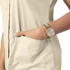 Nouveau style d'uniforme médical unisexe, uniforme de travail pour hôpital pour femmes, tissu tricoté 100% coton, haute qualité - Product Image 6