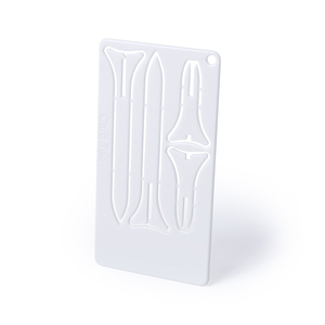 Tee de golf blanc Tunker 5x0.2x9.5 cm 8g - Product Image 2